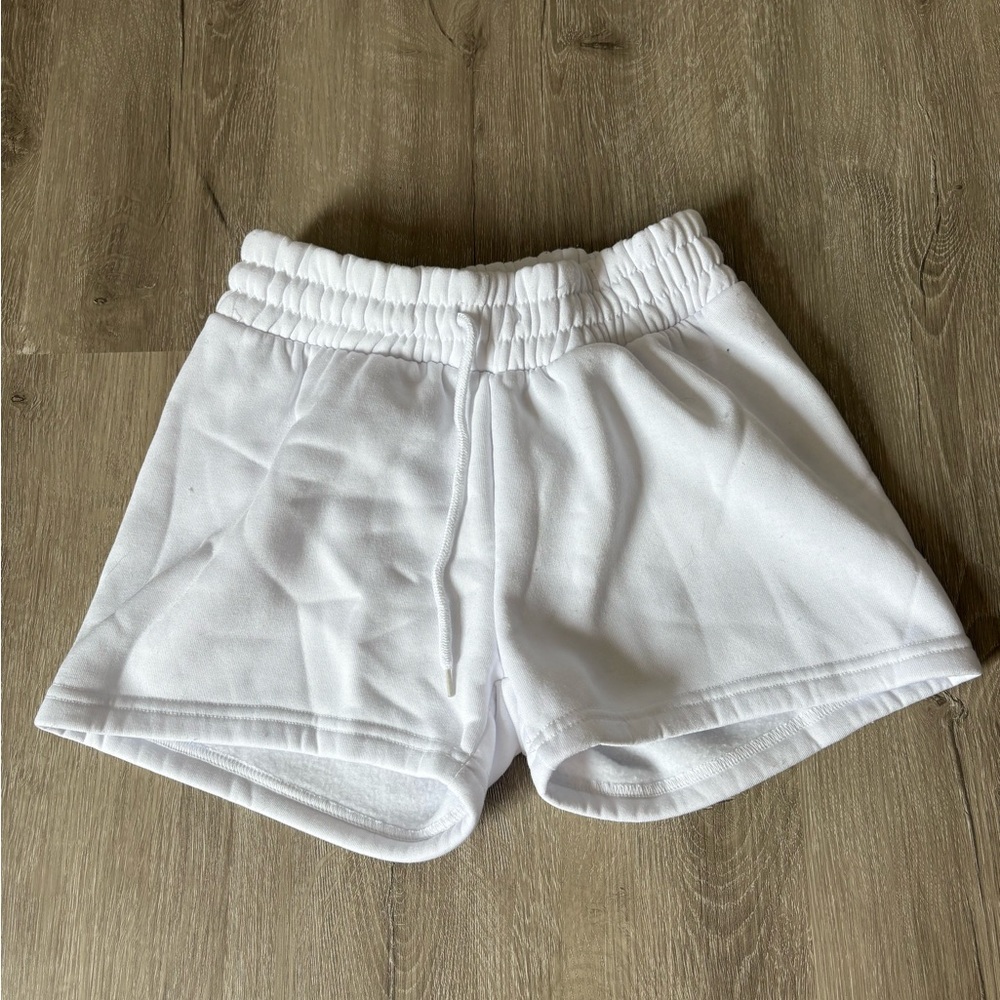 Women's White Shorts